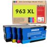 Kompatibel für HP 963XL Druckerpatrone – OfficeJet Pro 9010 9020 4er Set
