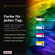 Toner kompatibel für Toshiba T-FC338E – e-STUDIO 338CP 338CS 388CP 388CS Schwarz, ca. 6.000 Seiten