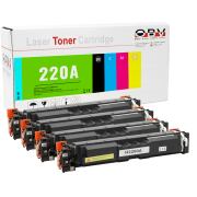 4er Sparset Toner kompatibel f&uuml;r HP 220A &ndash;...