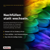 Nachfülltinte kompatibel für Epson 102 – ET-2750 ET-3750 ET-4750 ET-15000 Schwarz, 70 ml