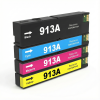 4er Sparset Druckerpatronen Set kompatibel für HP 913A – PageWide Pro 477dw (1x Schwarz, 1x Cyan, 1x Magenta, 1x Gelb)