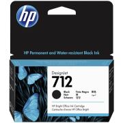 HP 712 3ED70A Tintenpatrone Schwarz – Original, 38 ml