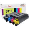 4er Sparset Toner kompatibel für UTAX PK-5019 – Triumph-Adler Utax P-C4072dn (1x Schwarz, 1x Cyan, 1x Magenta, 1x Gelb)