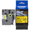 Brother TZe-SL651 Etiketten Schwarz, Gelb – Original