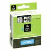 DYMO S0720930 Etiketten Schwarz, Weiß – Original