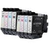 8er Sparset Druckerpatronen kompatibel für Brother LC-521 – DCP-J1260w DCP-J1310dw (2x Schwarz, 2x Cyan, 2x Magenta, 2x Gelb)