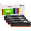 4er Sparset Toner kompatibel für Canon 067 - LBP-631Cw LBP-633Cdw MF651Cw MF655Cdw MF657Cdw