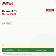 Toner kompatibel für Xerox C410 – VersaLink C410 C410dn C415 C415dn Magenta
