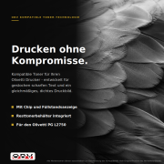 Toner kompatibel für Olivetti B1447 – PG L2750 Schwarz