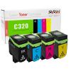 Toner 4er Set kompatibel für Xerox C320 C325 – C320DN C320DNI C325DN C325DNI