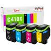 Toner kompatibel für Xerox C410XL 4er Set – VersaLink C410dn C415dn C410 C415 – BK ca. 10.500 / CMY je ca. 7.000 Seiten
