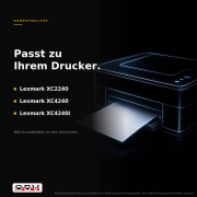 4er Sparset Toner kompatibel für Lexmark 24B7182-85 – XC2240 XC4240 XC4240i