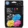 HP 950XL/951 C3WK1AE Tintenpatrone Schwarz, Cyan, Magenta, Gelb XL – Original