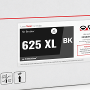 Toner kompatibel f&uuml;r Brother TN-625XLBK Schwarz...