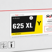 Toner kompatibel f&uuml;r Brother TN-625XLY Gelb &ndash;...