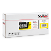Toner kompatibel für Ricoh 406106 Gelb – Aficio SP C220 / SP C221 / SP C222 / SP C240 (Type SP C220E), ca. 2.000 Seiten